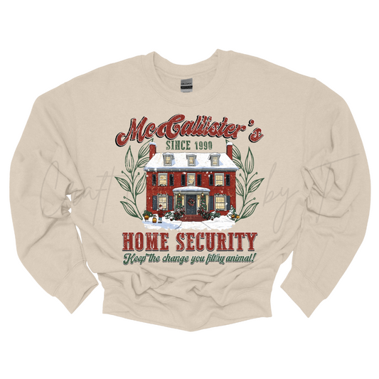 Home Security Crewneck Sweatshirt