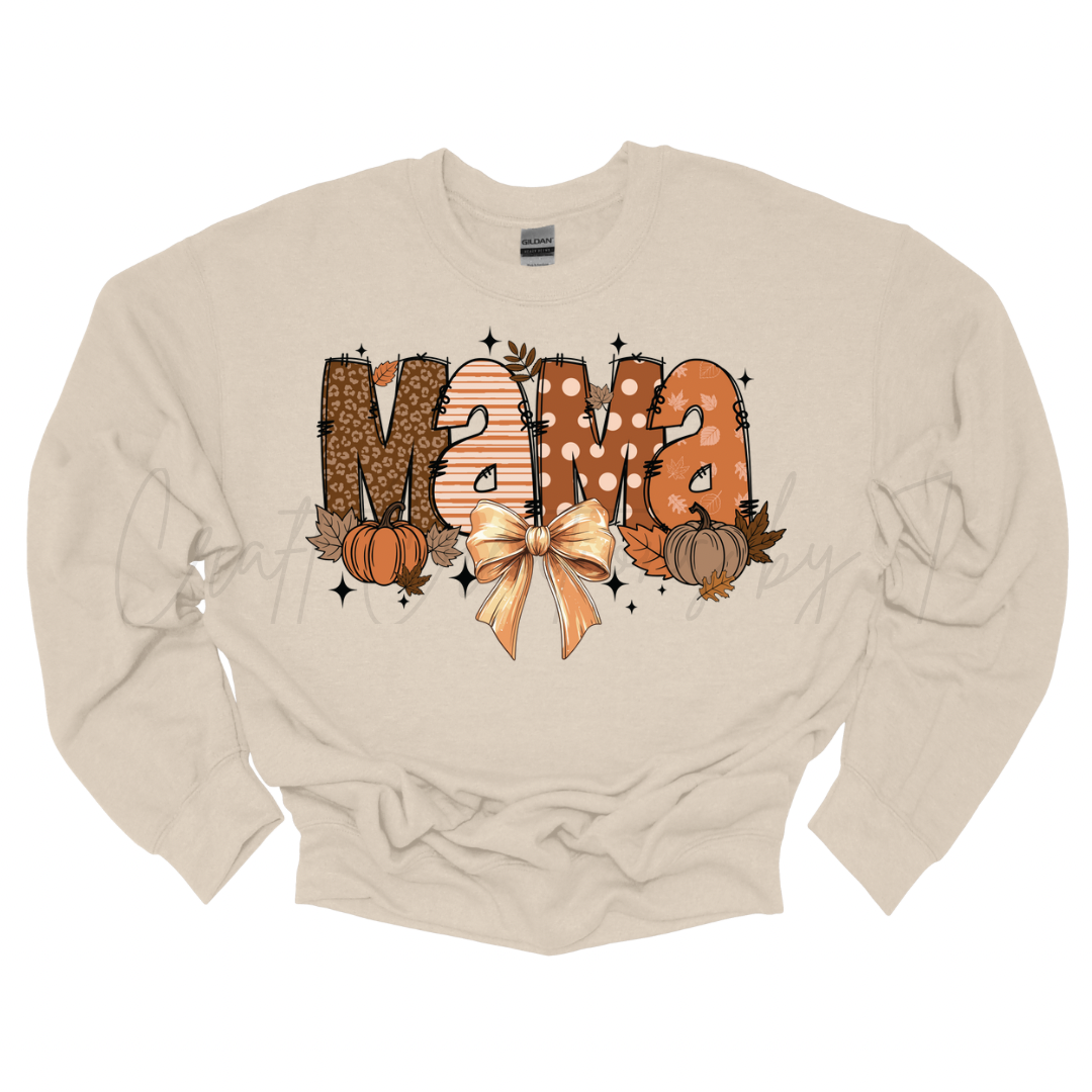 Mama Fall Crewneck Sweatshirt