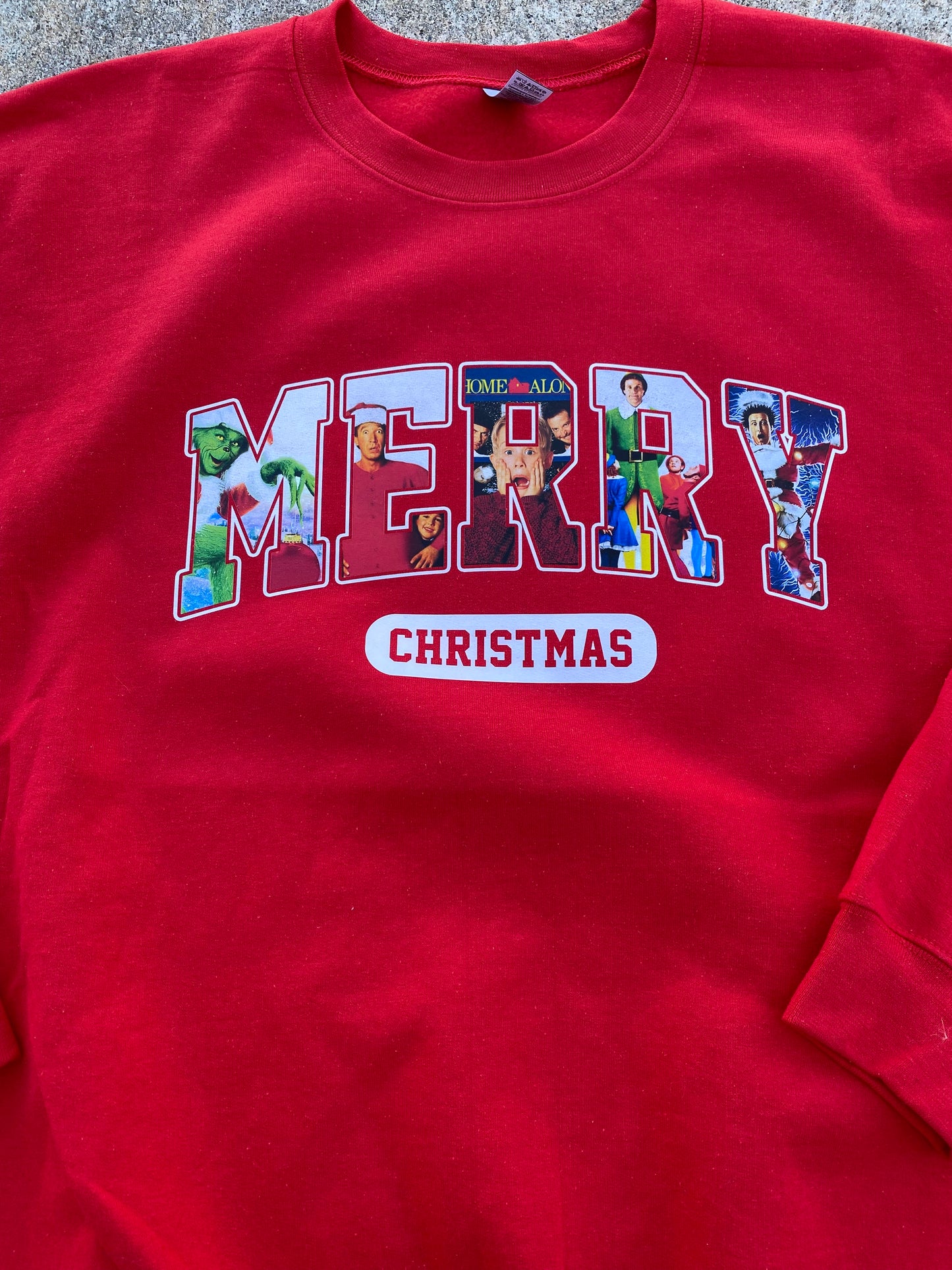 Merry Christmas Crewneck Sweatshirt