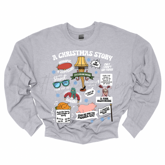 Christmas Story Crewneck Sweatshirt