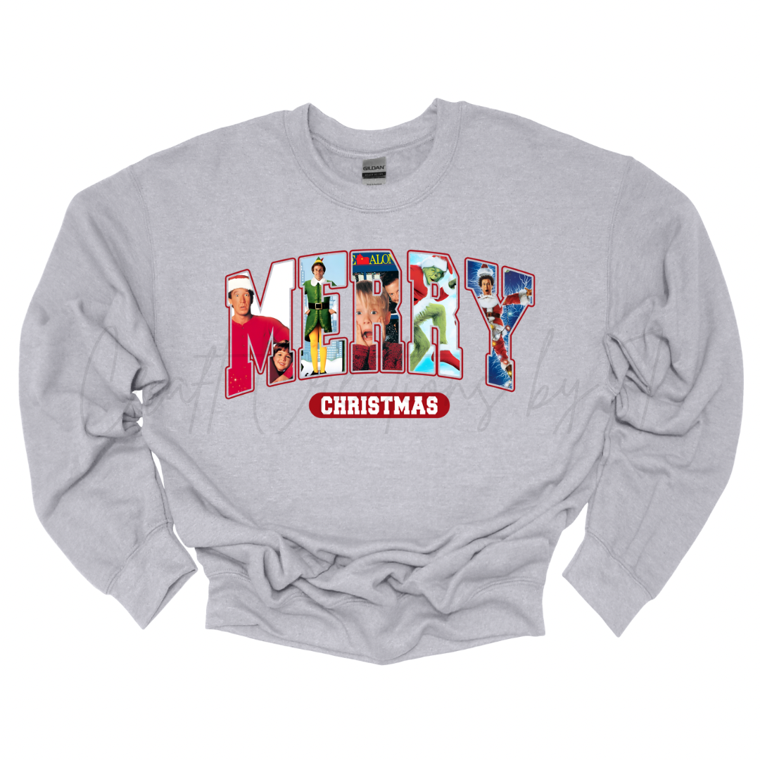 Merry Christmas Crewneck Sweatshirt