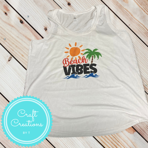 Beach Vibes Sublimation Tank Top