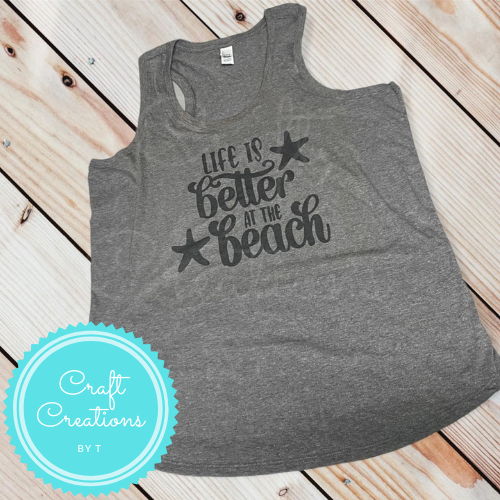 Life is Better at the Beach Sublimation Tank Top