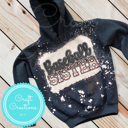 Baseball Sister Bleach Sublimation Hoodie