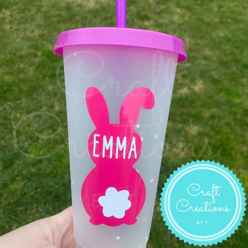 Personalized Easter Bunny Cup