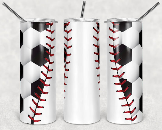 Baseball & Soccer 20oz Sublimation Tumbler