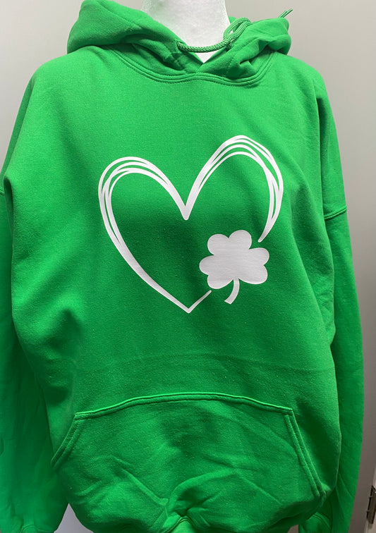 Shamrock Heart Hoodie