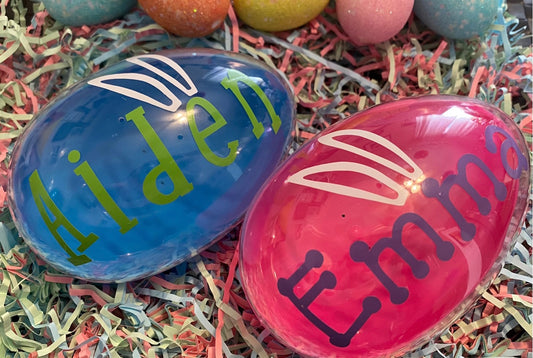 Personalized Small 5 inch Easter Egg