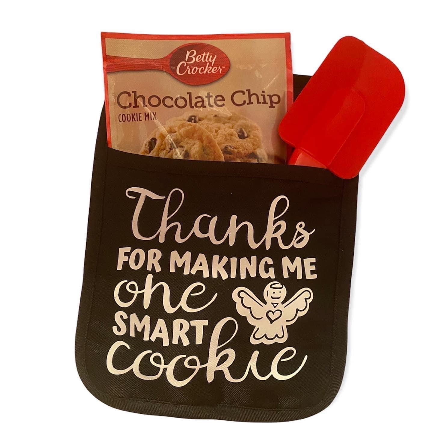 Smart Cookie Pot Holder or Pot Holder Gift Set