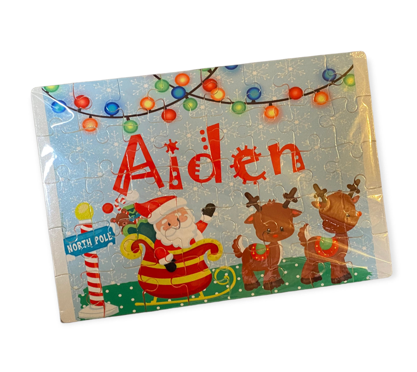 Personalized Christmas Puzzle