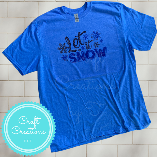 Let It Snow Sublimation Tee